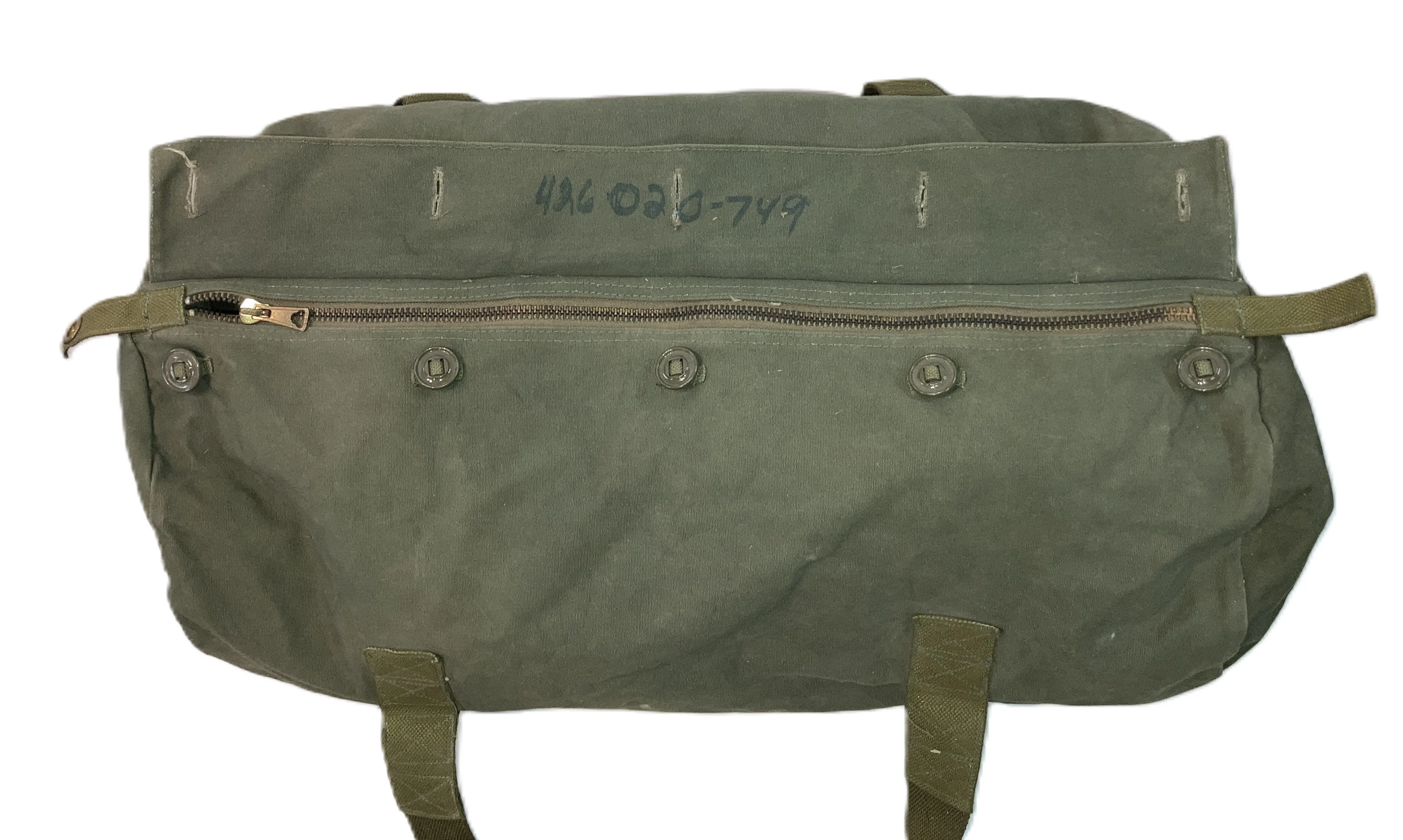 Vintage Canadian Forces Zippered Duffle Bag *Our Favorite*