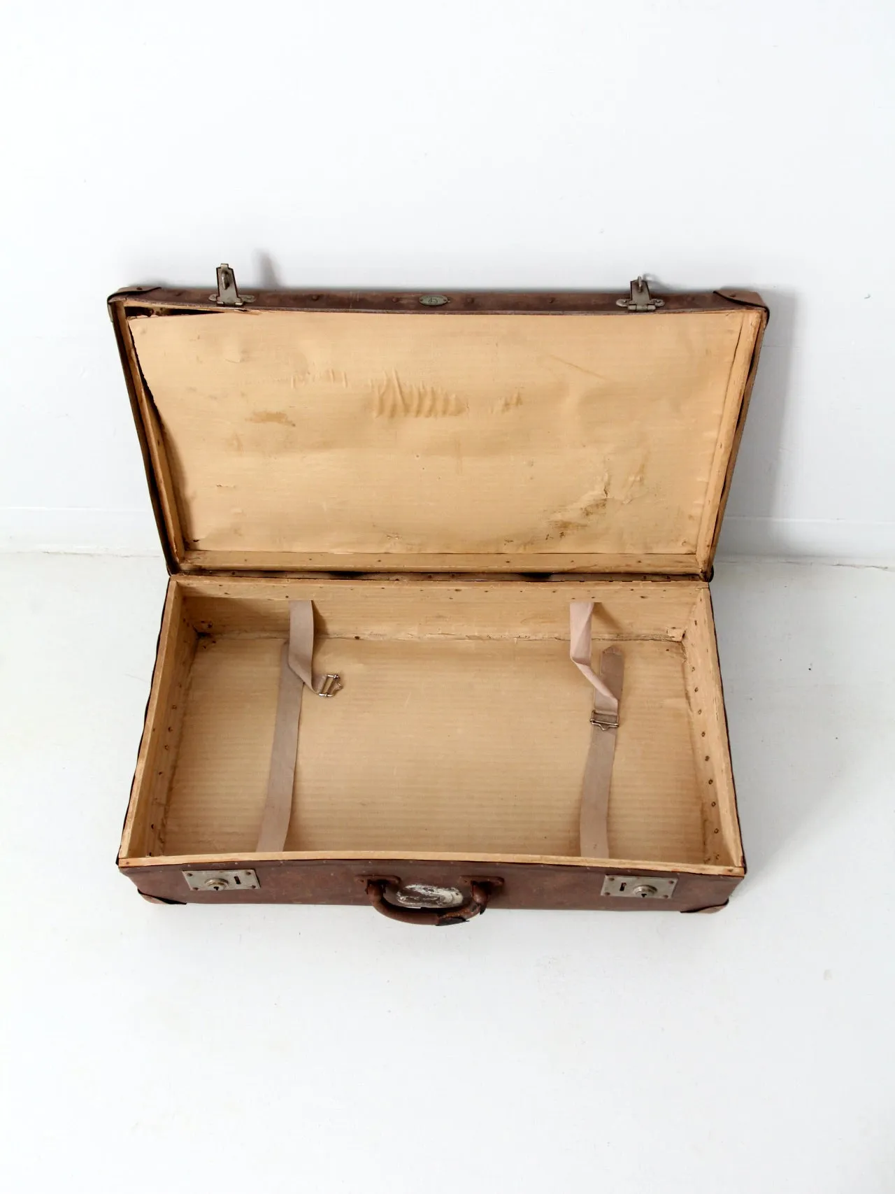 vintage Echt Vulkanfiber suitcase