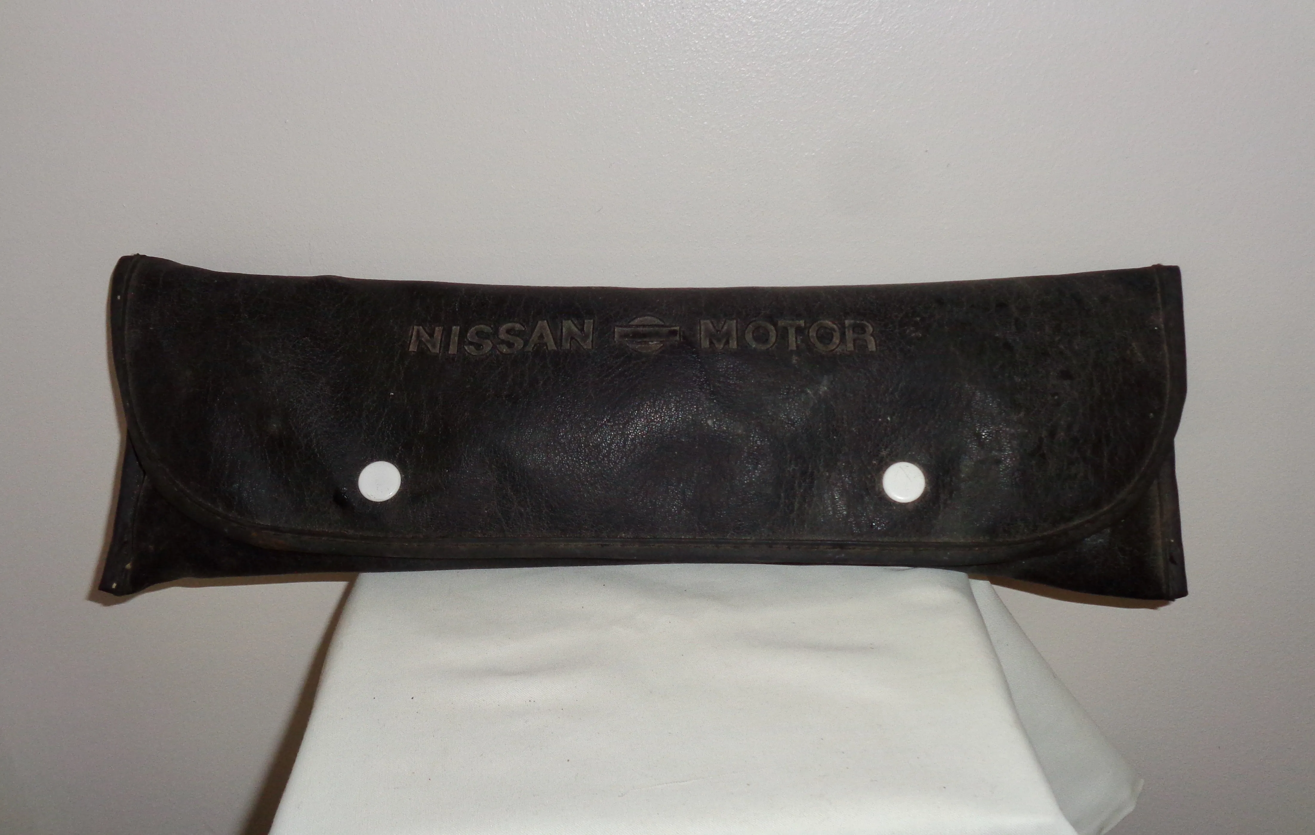 Vintage Nissan Motor Tool Kit Bag With Tools