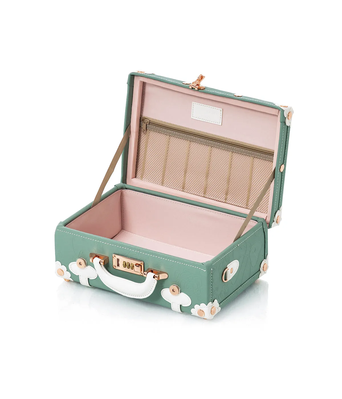 WildFloral Carry-on Set - Embossed Mint's