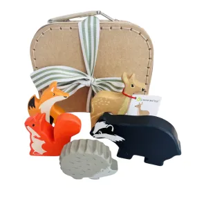 Woodland Animals Mini Case - Sage