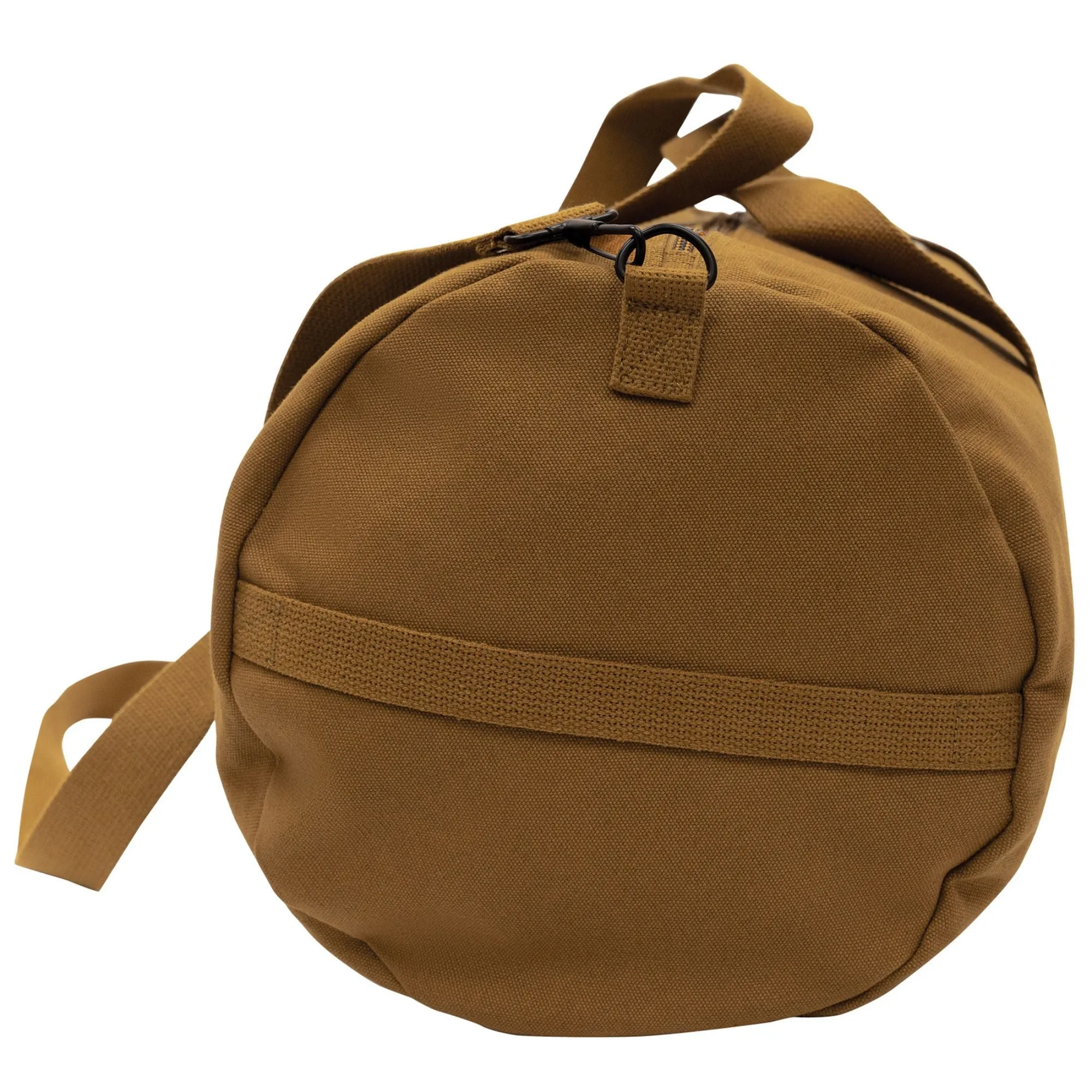 Work Brown Heavyweight Cotton Canvas Duffle Bag Sports Gym Shoulder & Carry Bag 24"x12"x12"