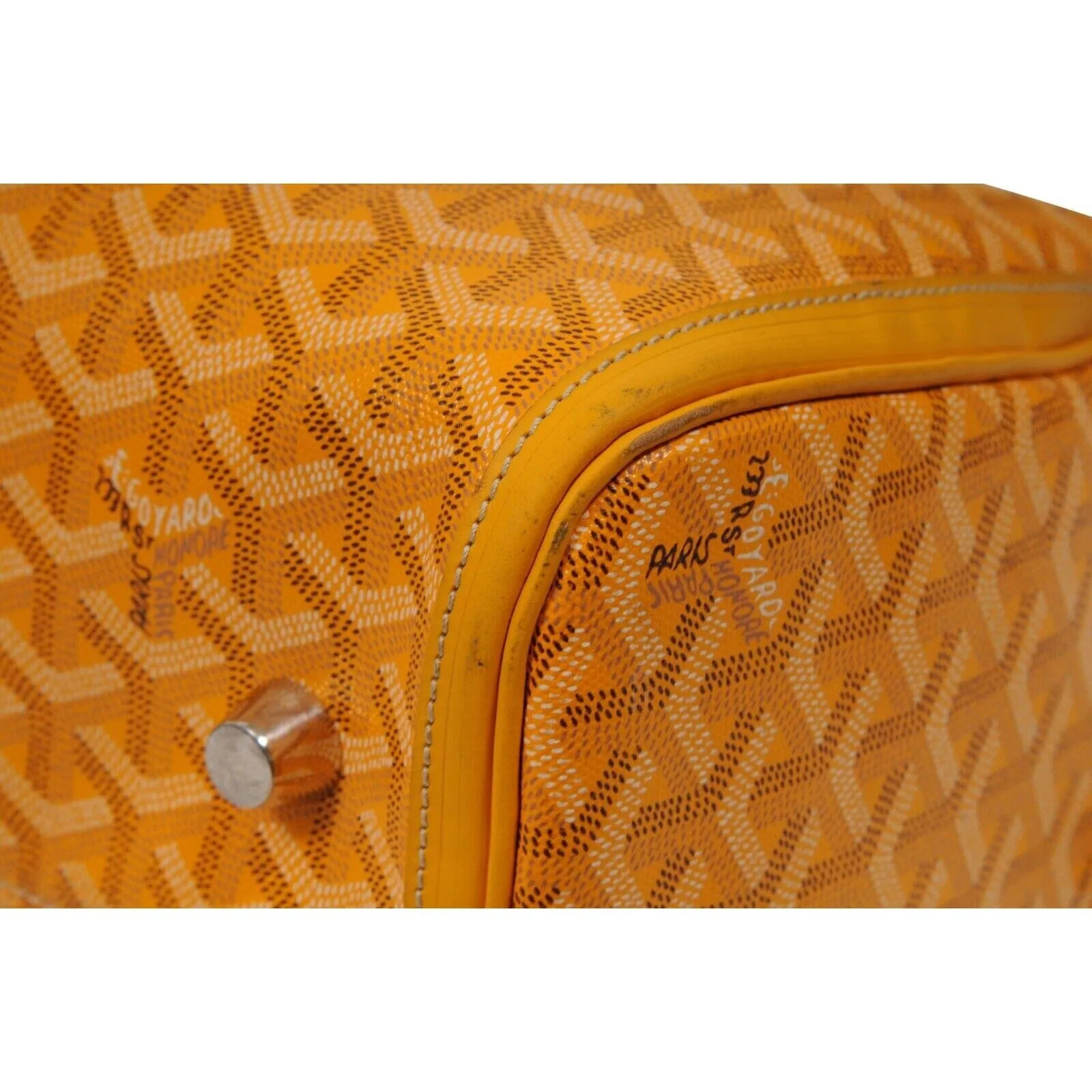 Yellow Croisiere 45 Duffle Travel Bag