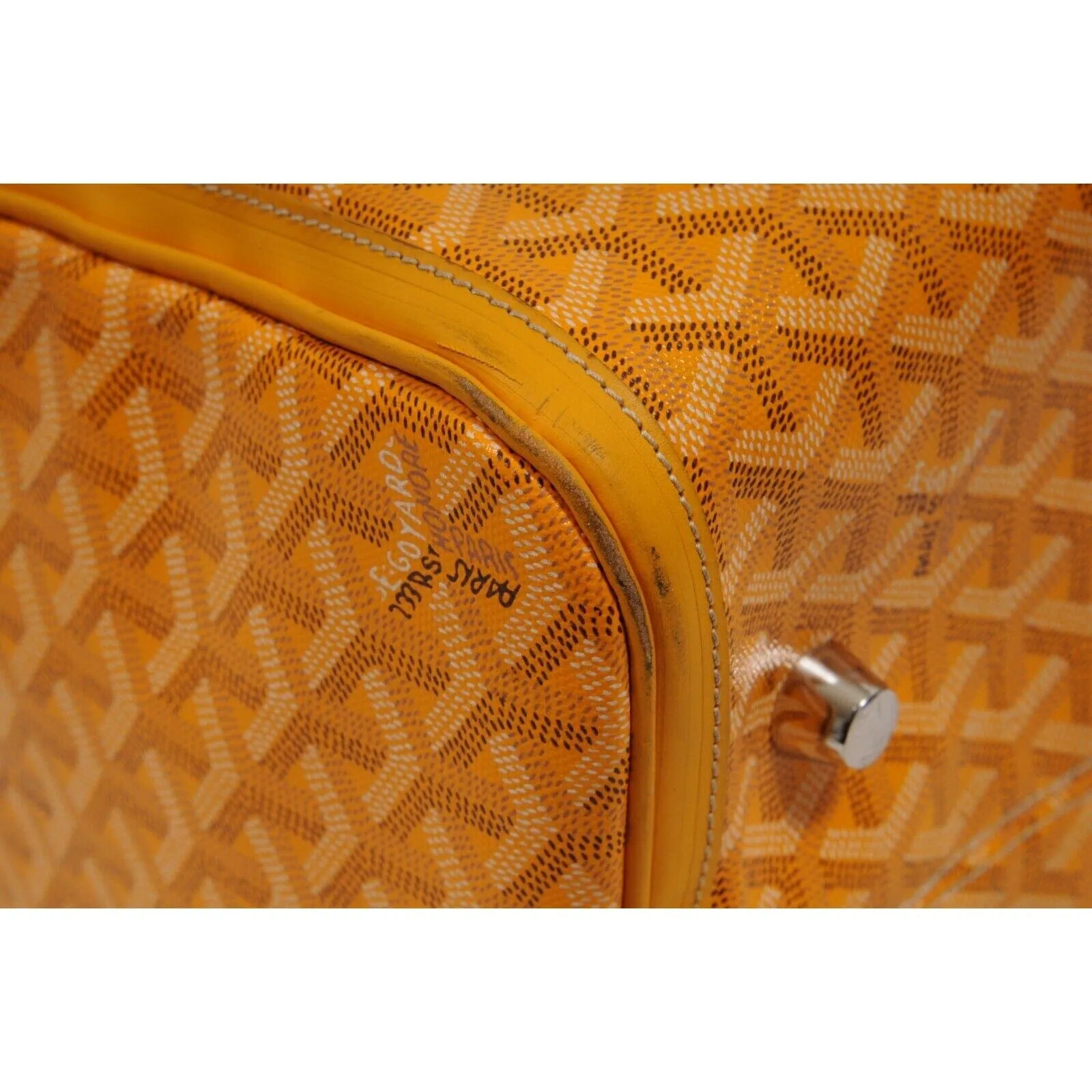 Yellow Croisiere 45 Duffle Travel Bag